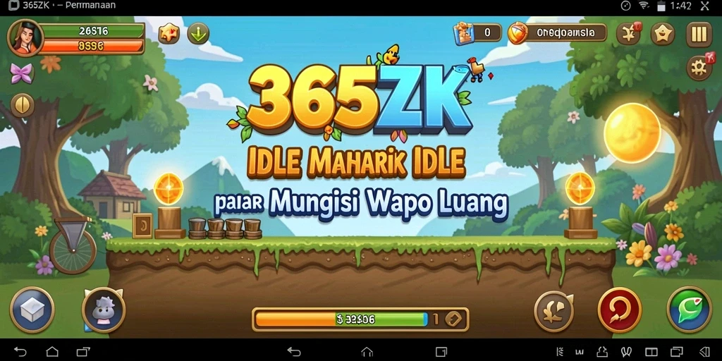 Tampilan gameplay 365ZK yang menarik dan menawan.