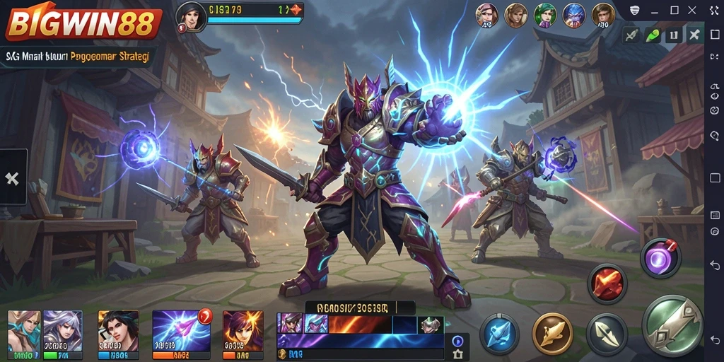 Tampilan gameplay <strong>BIGWIN88</strong> yang menarik dengan strategi mendalam.
