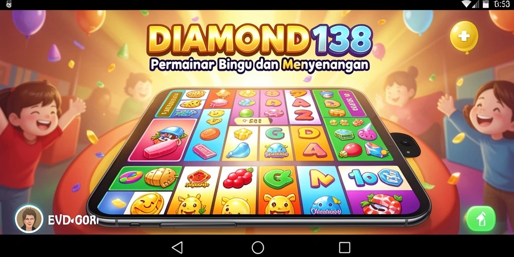 Tampilan gameplay seru dalam permainan Bingo DIAMOND138.