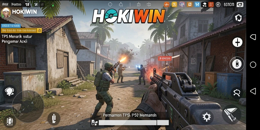 Tampilan gameplay HOKIWIN yang mendebarkan dan menantang.