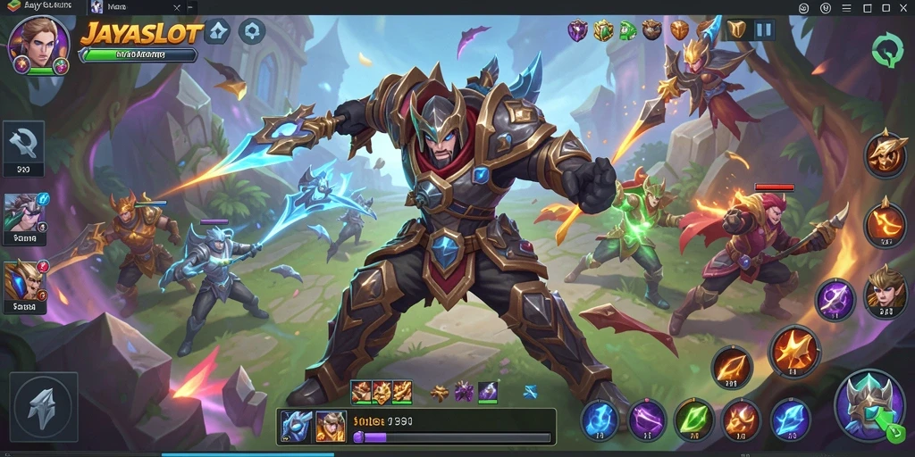 Tampilan menarik dari gameplay <strong>JAYASLOT</strong> yang penuh aksi dan strategi.
