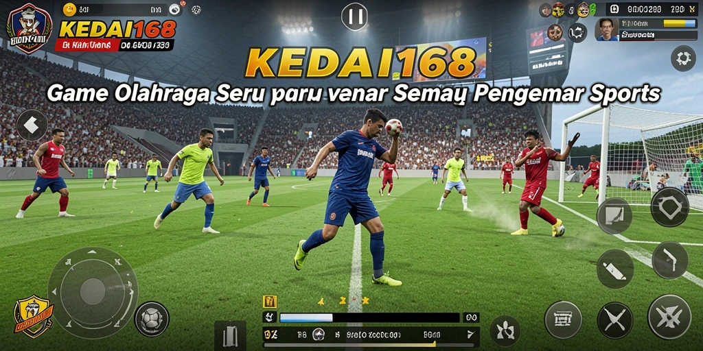 Tampilan gameplay KEDAI168 yang menarik dan penuh aksi olahraga.
