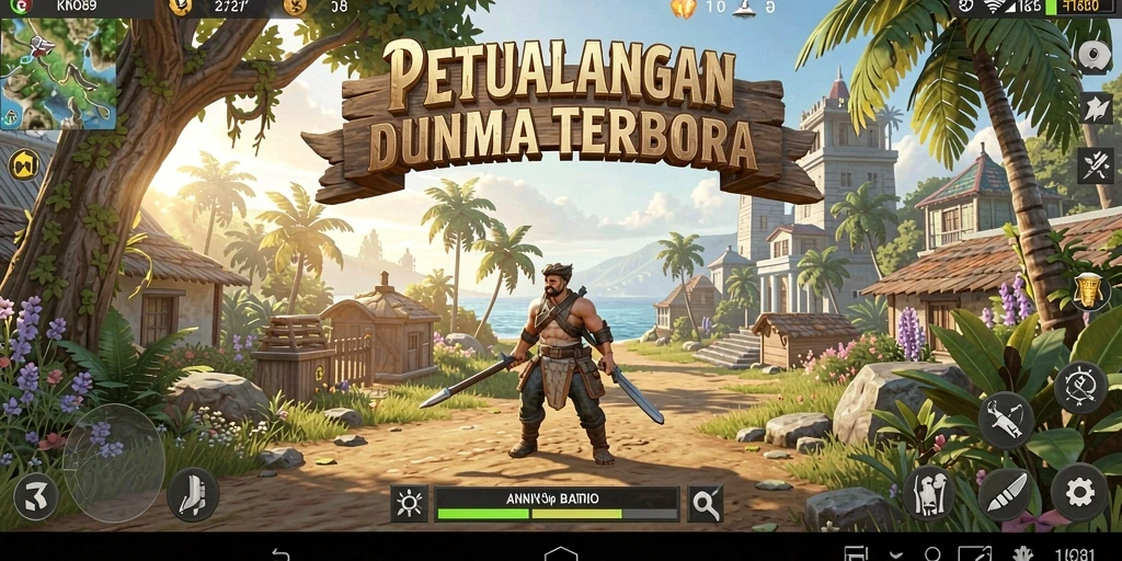 Tampilan gameplay KNO89 yang mengesankan dalam dunia terbuka.