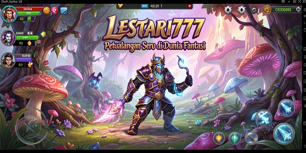 Tampilan gameplay LESTARI777 yang memukau dan penuh aksi.