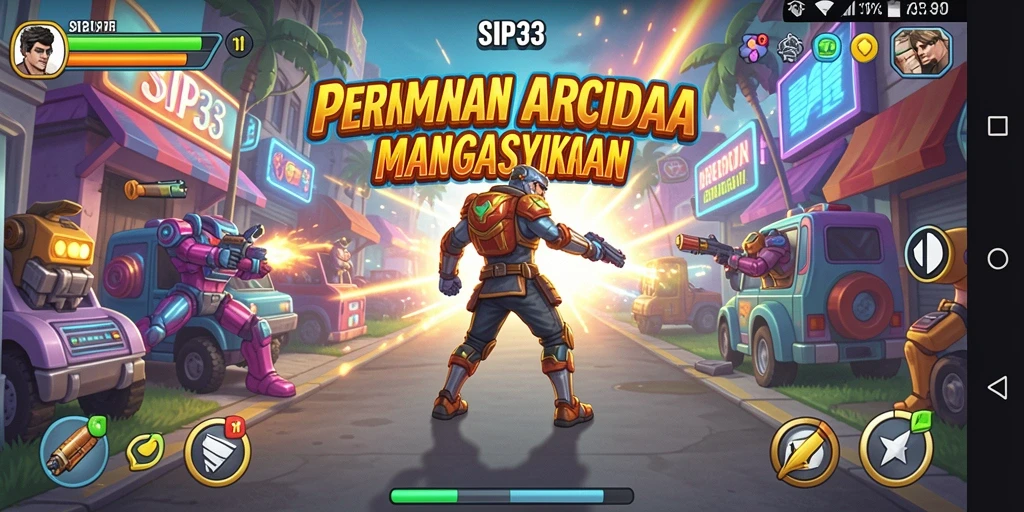 Tampilan gameplay SIP33 yang seru dan penuh tantangan.